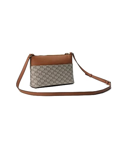 KARL LAGERFELD Paris Adele TZ Crossbody Almond/Taupe One Size2