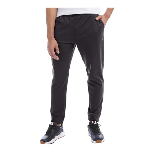 Champion CHP200 Men's Sport Joggers, Polyester Blend, Classic Fit, Elastic Waistband with Logo Drawcord
