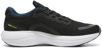 PUMA Men's SCEND PRO Sneaker, Black-Lime Pow-Ocean Tropic, 14 Review | Image 3
