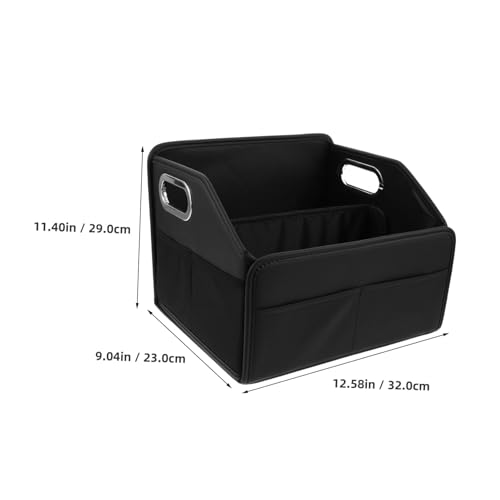 Organiseur de coffre pliable PU résistant PLAFOPE avec compartiments multiples pour SUV