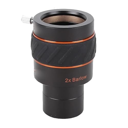 Óptica totalmente multicapa en lente 2X de 1,25 pulgadas para nitidez en telescopio