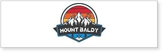CafePress Mount Baldy Ski Lifts Mount Baldy California 10"x3" Rectangle Vinyl Bumper Sticker Car Decal