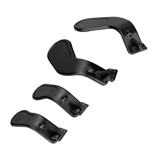 Image of Controller Paddles for One,4PCS Controller Paddles,Stainless Steel Replacement Controller Parts for One Controller Series 2 Model 1797 (Black) [Video Game]