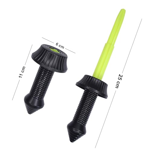 Image of KYNA Colorful Folding Talwar | Expandable Sword Toy | Stress Releif Fun Toys for Kids Boys and Girls Best Birthday Gift for Childrens (Pack of 1)
