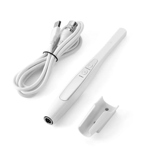 Image of QAWACHH Intraoral Camera,1600x1200 High Definition USB Handheld Visual Endoscope Dental Care for Phone Computer,IP67 Waterproof with 2 Otg Connector