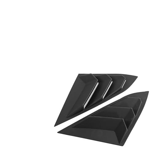 Persiennes de fenêtre latérale carbone pour Civic 10 Gen berline 2016-2020