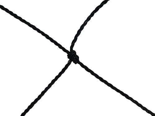 Rete per voliere - Maglia da 30 mm Nero 10 m x 25