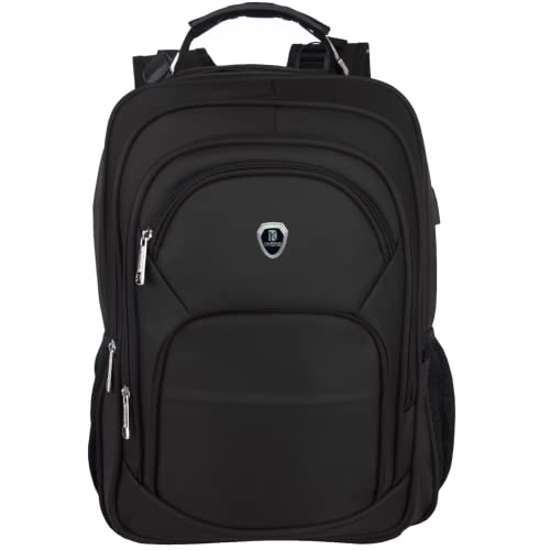 Mochila Para Notebook Feminina Grande Resistente Executiva Cor: Preto 3 31YORCHCiuL