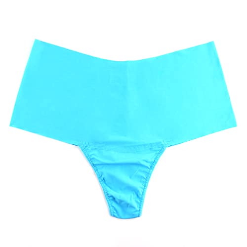 Image of hanky panky - BreatheSoft High Rise Thongs for Women | Microfibre Knit Underwear Panties, Lingerie | Sizes (XS-XL), 3 pack