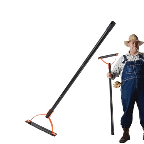 Vesone Tagliaerba a Doppio Taglio, Tagliaerba con taglierina seghettata - Strumento per Tagliare l'erba Whacker Taglierina per zolle in Acciaio seghettato - Utensile Manuale per Tagliare l'erba con