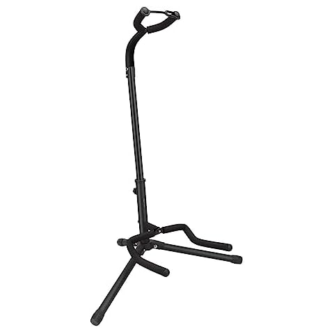 Amazon Basics Adjustable Folding Stand for Guitars Cover