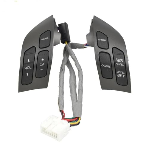 Bouton commande volant pour Accord 2003-2007 interrupteur audio multimédia noir
