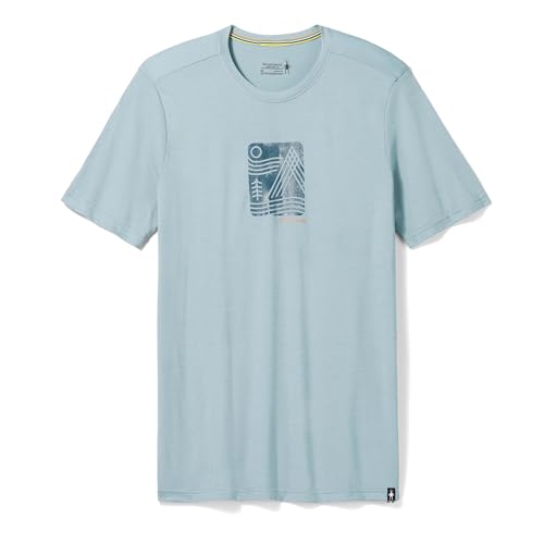 T-Shirt Smartwool Mountain Breeze en laine mérinos premium coupe ajustée