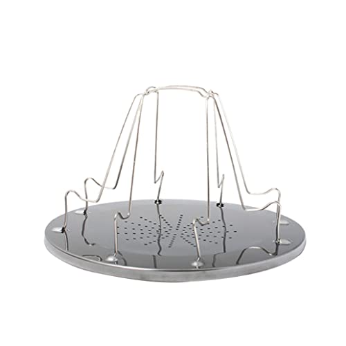 Toster de Campamento Toster portátil Estante de Campamento Toster Toster Plegable 4 Piezas Toast Bread Plate Camping Picnic Grill Bande