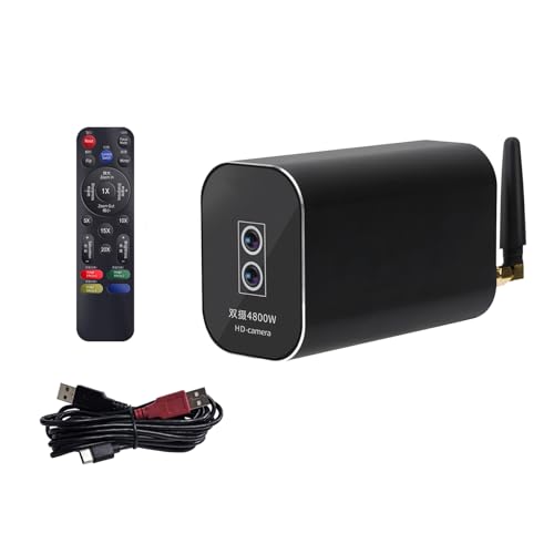 Riduzione del rumore 8K Record Webcam 60fps 1080P Tracciamenti dinamici 3 ore Streaming continuo 80 ° FOV 6000x8000 Risoluzione