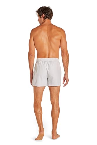 TAHARI Woven Boxers for Men Pack of 3 Underwear, Comfy Woven Cotton-Poly Mens Boxer Pack of 32