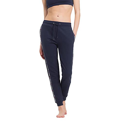 Tommy Hilfiger Damen Jogginghose Sweatpants Lang, Blau (Navy Blazer), XS – Ansicht 1