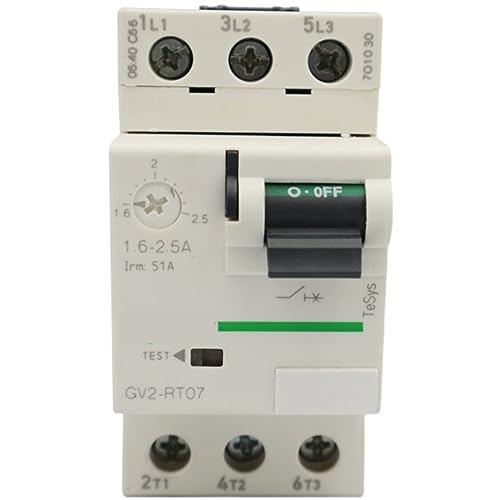 Disjoncteurs magnéto-thermiques GV2RT05 disjoncteur moteur tripolaire commande manuelle
