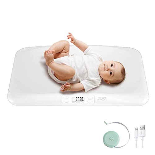 Fitland Baby Scale, Pet Scale, 44Lb Rechargeable Digital Infant Scale | Hold Function, Multi-Function Toddler Scale, Accurate Baby Weighing Scale, Newborn Pediatric Scale For Baby&Cat&Dog, Kg/Lb/Oz #TOP1