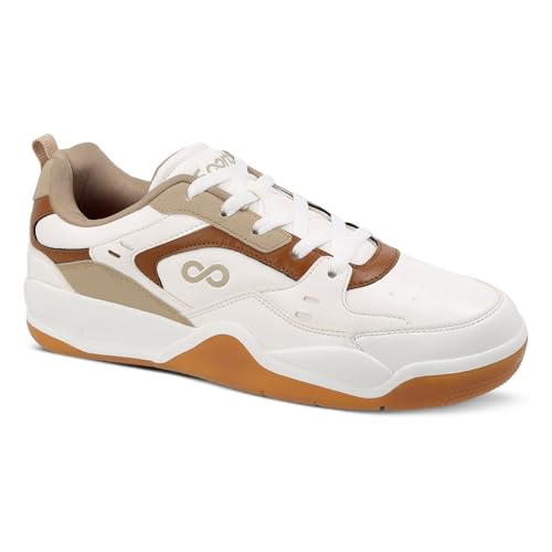 Image of WALKAROO Colourblocked Sneakers for Men's|Comfortable Insole and Secured Lace-Up Closure |Stylish Sneakers for Everyday Wear|WY3477