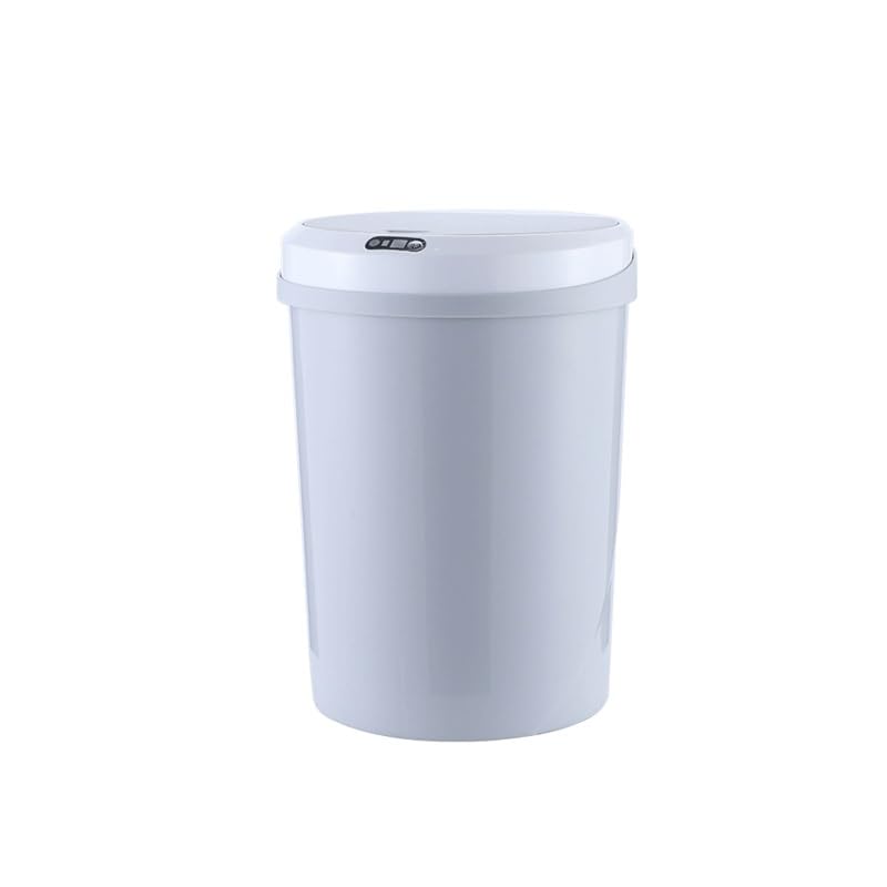 Home PP Material Intelligent Induction Garbage Bin Bathroom Electric Kick Touch Storage