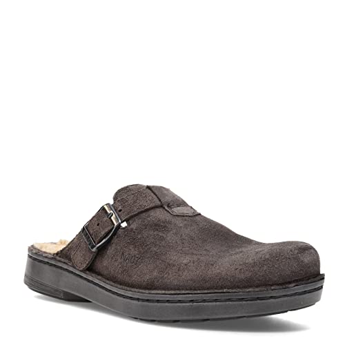 NAOT Footwear Women's Martos Mule Oily Midnight Suede 5 US