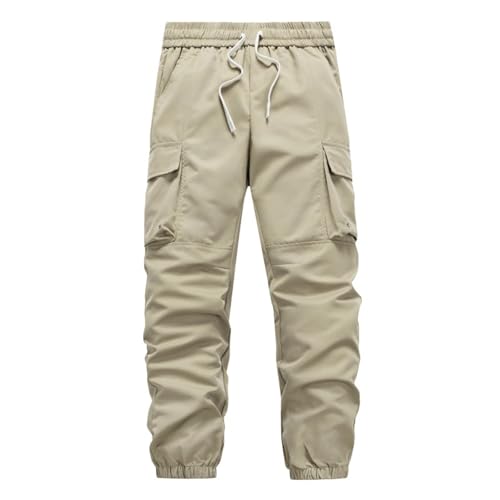 Men's Aviation Crew Trousers - Fire-Retardant Fabric with Passport Pocket & Ergonomic Design for Pilots Attendants