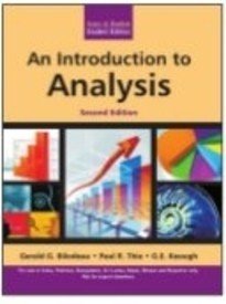 Amazon.in: Buy An Introduction to Analysis: 2nd Edition Book Online at ...