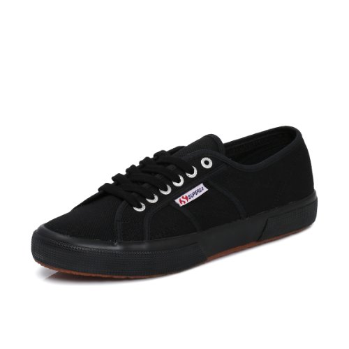 SUPERGA 2750-cotu Classic, Scarpe da ginnastica basse Unisex - Adulto, Full Black 996, 43 EU