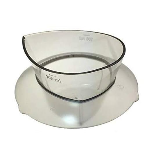 Cubilete, Base de Plástico, Vasito Transparente FLAVOR PLUS, compatible con Thermomix TM5