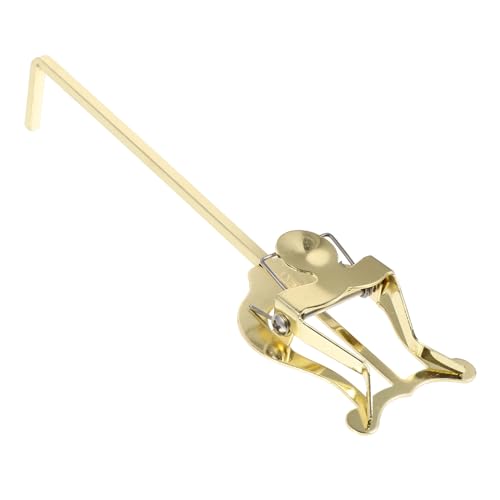 BESPORTBLE Trumpet Lyre Marching Stand Metal Music Score Holder Universal Instrument Accessory Comfortable to Hold Design