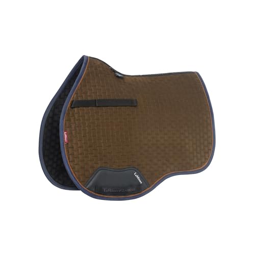 Tapis de selle carré en daim LeMieux Alpine, élégance et confort équestre haut de gamme