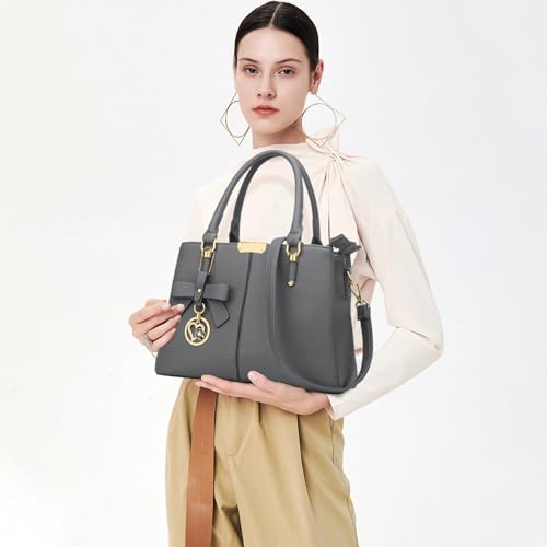 KKXIU Trendy Tote Bag for Women Lightweight Oxford Big Capacity Shoulder Purses and Handbags - Image 3