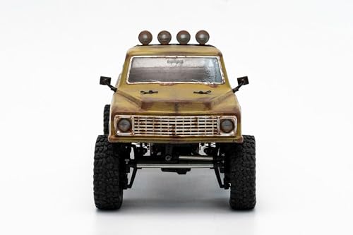 Image of furitek FX118 Fury Wagon Ultimate Upgrade Kit Scale 1 /18 RC Crawler RTR - Remote Control Car, RC Crawlers with High-End Upgrades Ready to Install for Adults (Yellow (TT-0022-1))