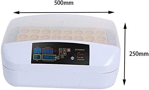 32 Digitale ei-incubators met LED-testen Lichte temperatuur Vochtigheidscontrole voor het uitkomen van kippeneend Goose… - Afbeelding 3