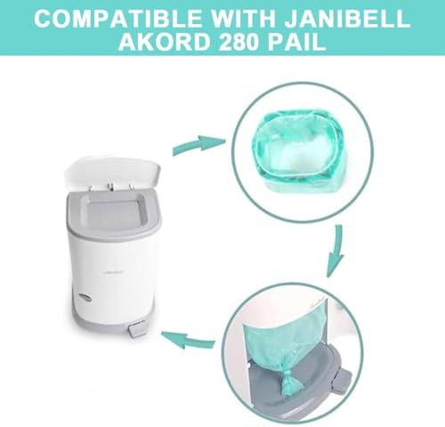 Recargas de Forros para Pañales Adultos Compatibles con Janibell Akord 280 miniatura 4