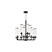 Hudson Valley Lighting 1726-OB Soriano 12-Light Chandelier, Aged Old Bronze Finish