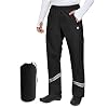 FitsT4 Herren Regenhose Fahrrad wasserdicht Wanderhose atmungsaktiv Winddicht Überhose zum Radfahren Trekking