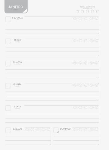 Agenda Planner Espiral Flork Abdomen Jandaia