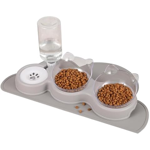 Radsocken 3-in-1 Cat Bowl with Anti-slip Pad Cover