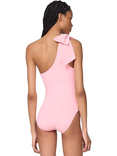 kate spade new york Women's Solid Bow Shoulder One Piece2