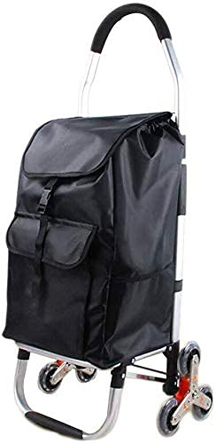 Multifunktions-Einkaufstrolley aus Aluminium, tragbar, zusammenklappbar, für ältere Menschen geeignet…
