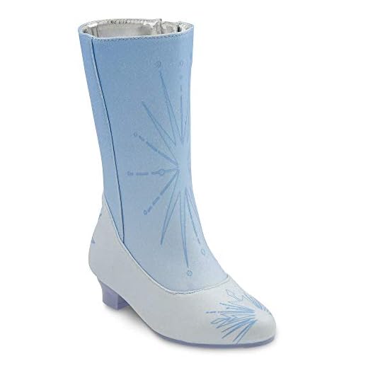 Disney Elsa Costume Botas para Crianças – Frozen 2, Azul, 2-3 Little Kid