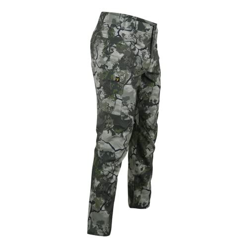 King's Camo Men's Hunter Pant 2.0 - Lightweight Quick-Drying Durable 2-Way Stretch Articulated Knee Design Hunting Pants