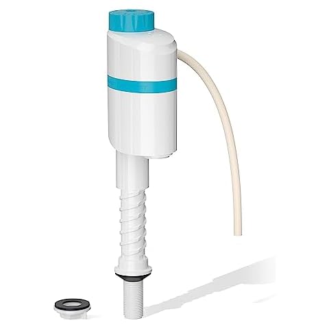 Upgrade Your Toilet with SAMODRA Silent Toilet Fill Valve, Water-Saving Flush Valve Replacement Kit - Installs in Minutes! Cover