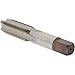 Hertel Straight Flute Tap, M20x2 Metric Fine, 4 Flute, Plug Chamfer, High-Speed Steel, Bright/Uncoated Finish, 2