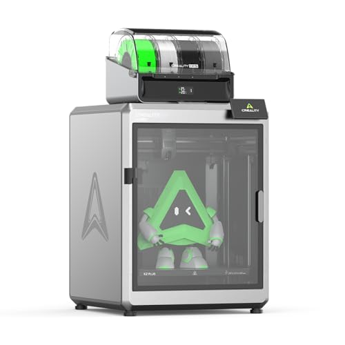 Creality K2 Plus Combo 3D-Drucker, 16-Farben-Druck (*3 CFS), „Apus“-Direktantriebsextruder, Closed-Loop FOS-Motoren, automatische Neigungserkennung, aktiv beheizte Druckkammer, 350 * 350 * 350mm