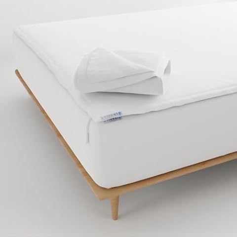 QuickZip Fitted Plus Spare Bundle: 1 Fitted Sheet (Base + Zip Sheet) & 1 Zip Sheet - Easy to Change, Won’t Pop Off - Soft Sateen 400 TC 100% Cotton – 17.5” Deep Pockets King Size Sheets – White Cover