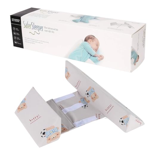 Cojín Lateral Ajustable Parachoques Espuma niño Reductor cuña Universal Regalo recién Nacido (A)