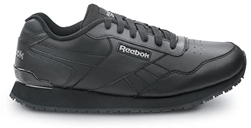 Reebok Work Harman, Men's, Black, Retro Jogger Style, Slip-Resistant, Eh, Soft Toe Work Shoe (13.0 M) #TOP2